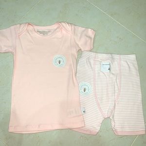 Burt’s Bees Baby 2 piece play outfit.